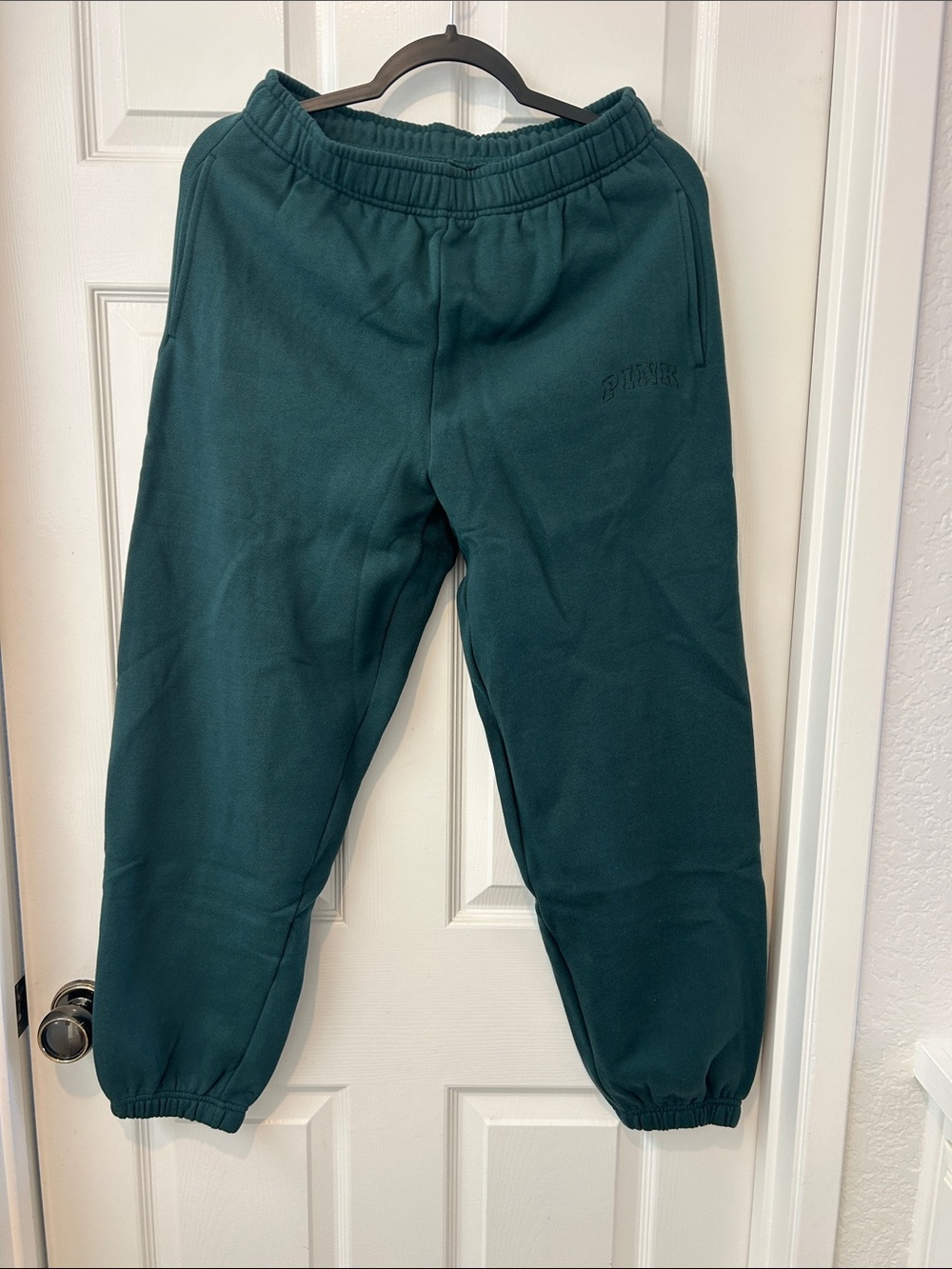 PINK Victoria's Secret Kids Teal Sweatpants